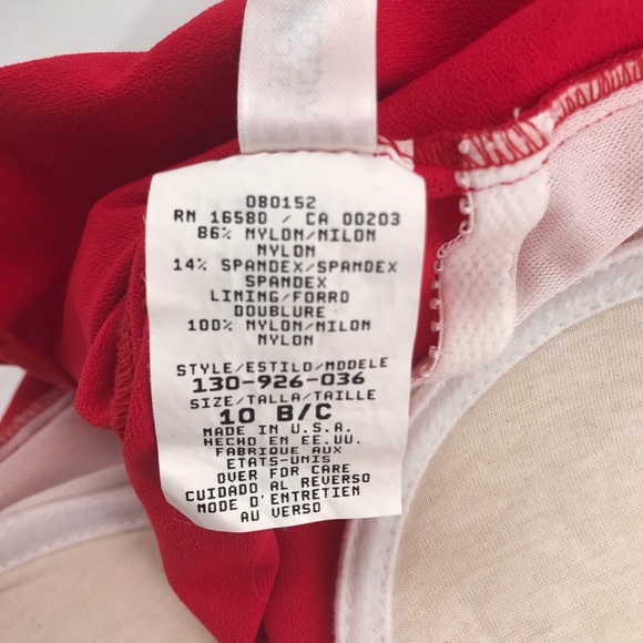 Red Victoria’s Secret Swimsuit - Picture 4 of 5